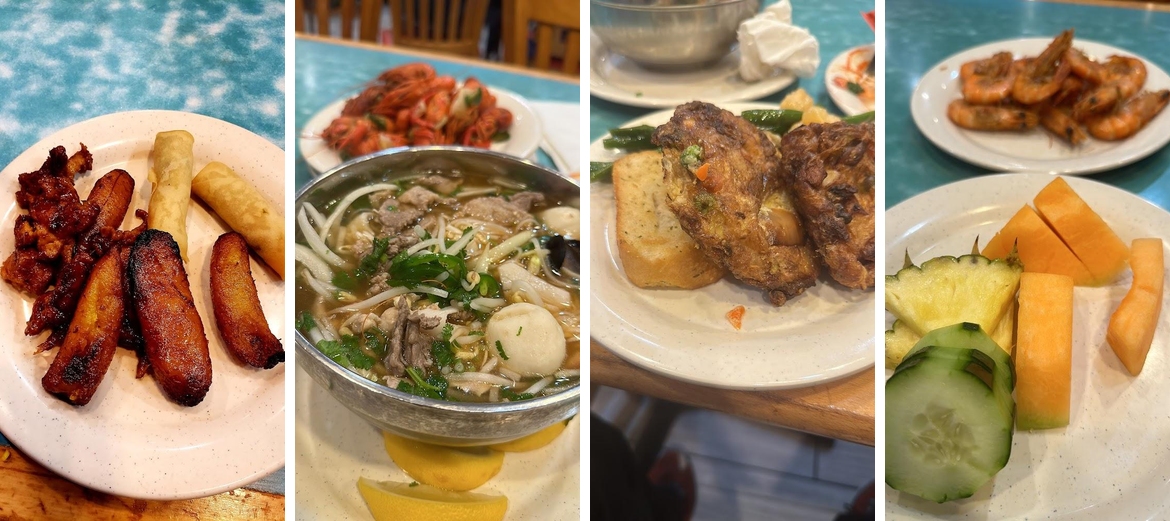 Blue Pearl Buffet & Grill Menu