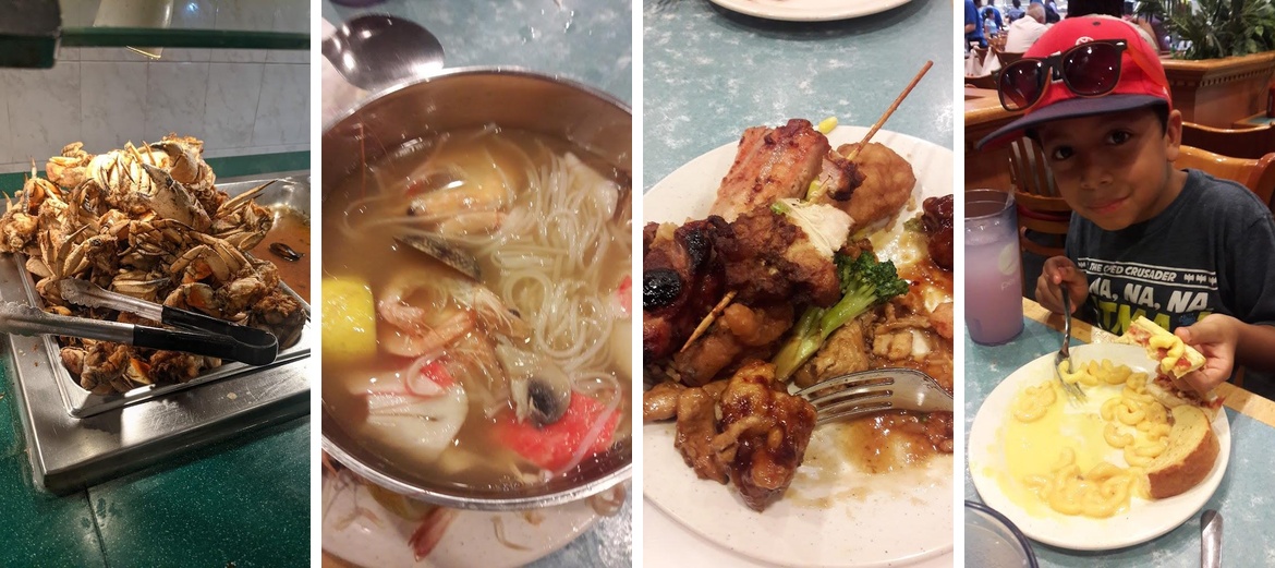 Blue Pearl Buffet & Grill Menu